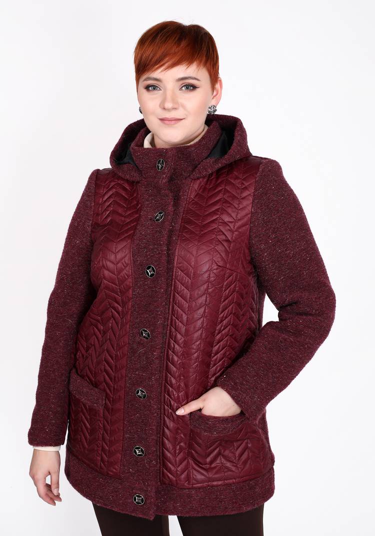 Пальто полуприлегающего силуэта шир.  750, рис. 9