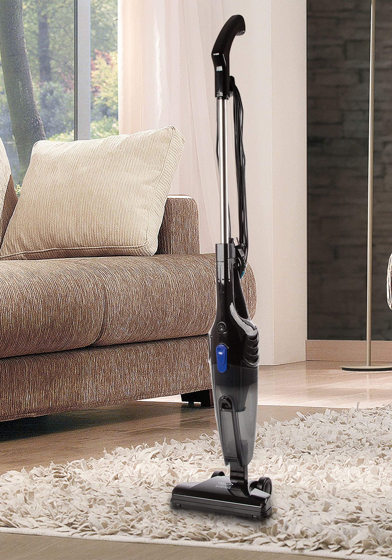 Вертикальный пылесос 2 в 1 Циклон Макс