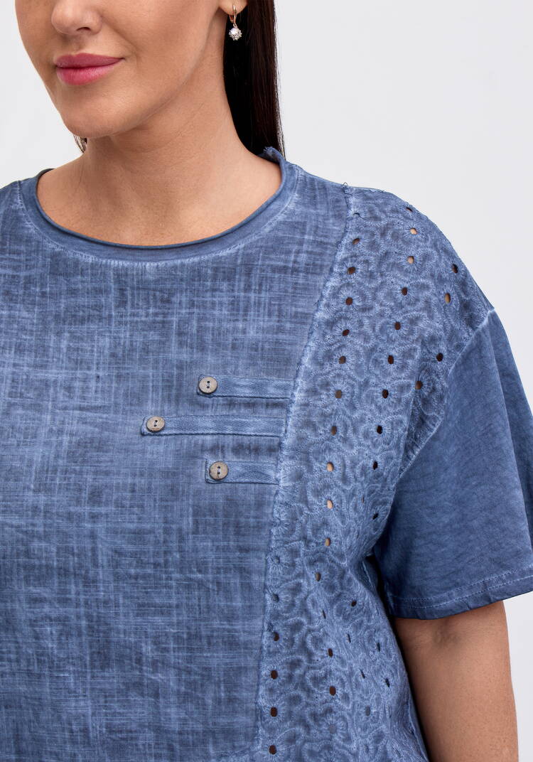 Блуза Инесса шир.  750, рис. 5