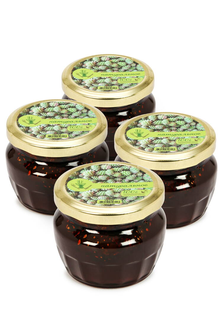 Варенье шишка, 4 шт. шир.  750, рис. 1