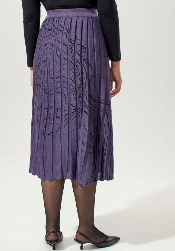 Юбка плиссе с абстрактным рисунком шир.  580, рис. 2