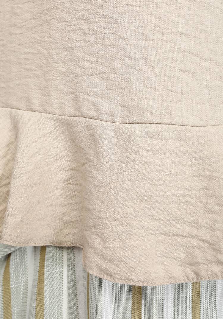 Топ-блуза с воланом по низу шир.  750, рис. 12