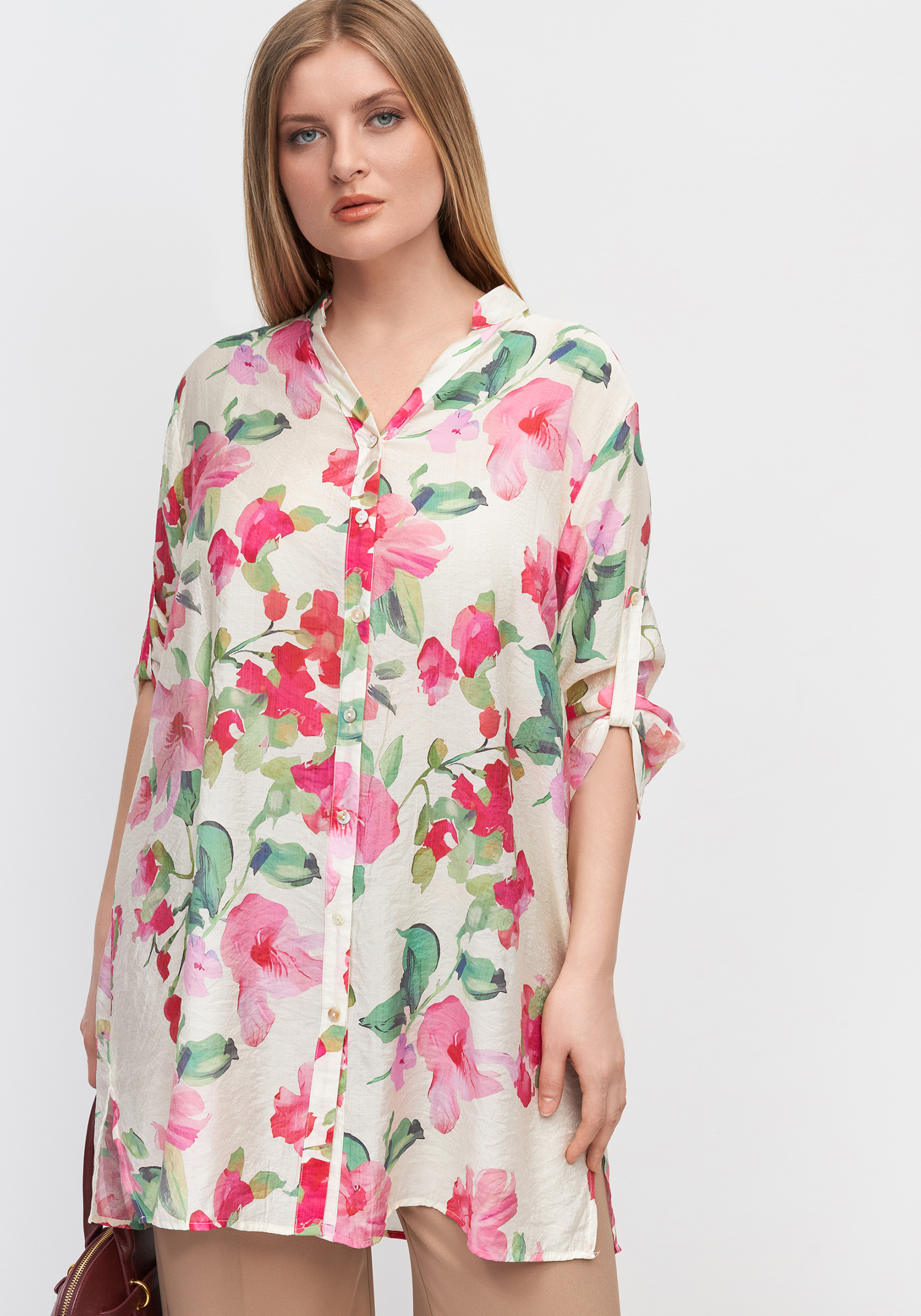 Удлиненная блуза quotТенерифе quot 5499₽