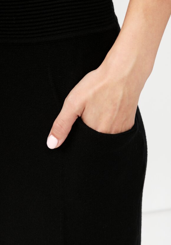 Юбка вязаная с высоким поясом шир.  580, рис. 15