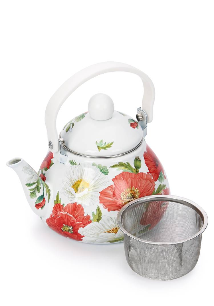 Чайник эмалированный серии Маки шир.  750, рис. 2