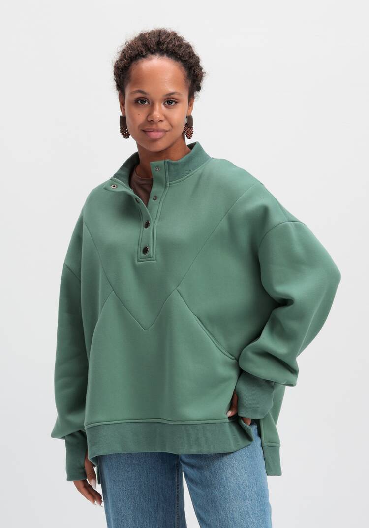 Толстовка с застёжкой на кнопках шир.  750, рис. 19