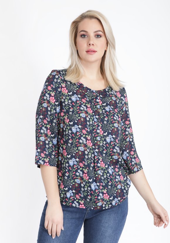 Блуза Особенная свежесть шир.  580, рис. 1