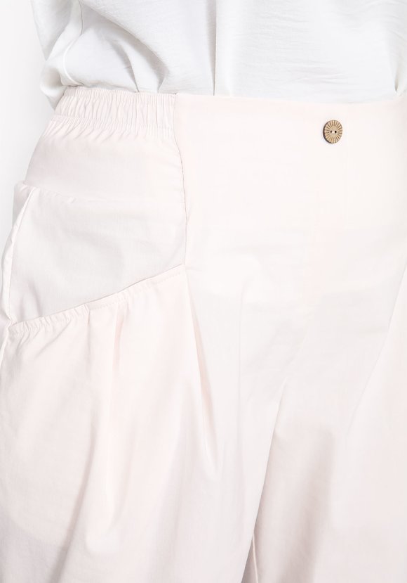 Брюки бананы однотонные с карманами шир.  580, рис. 8