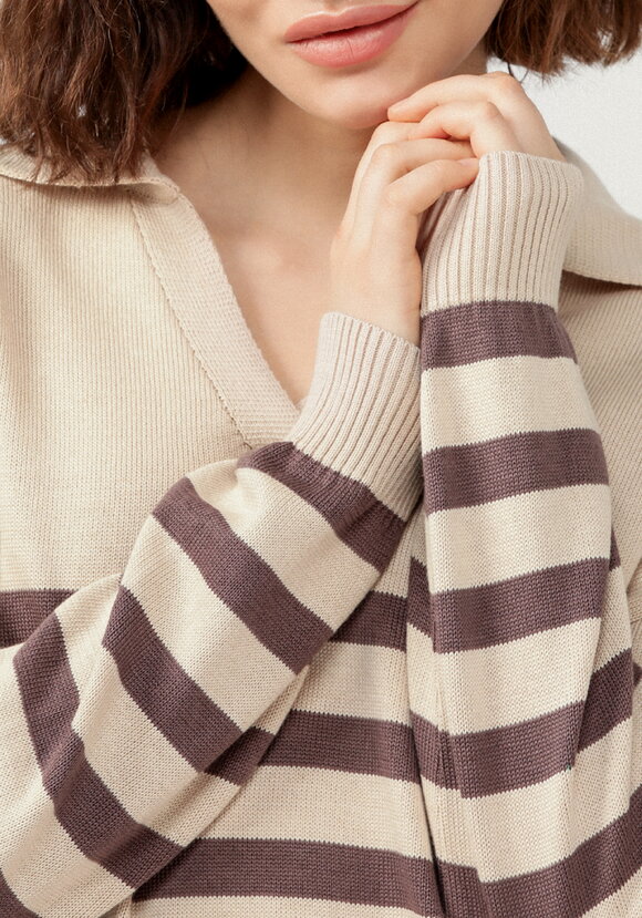 Джемпер поло в полоску шир.  580, рис. 27