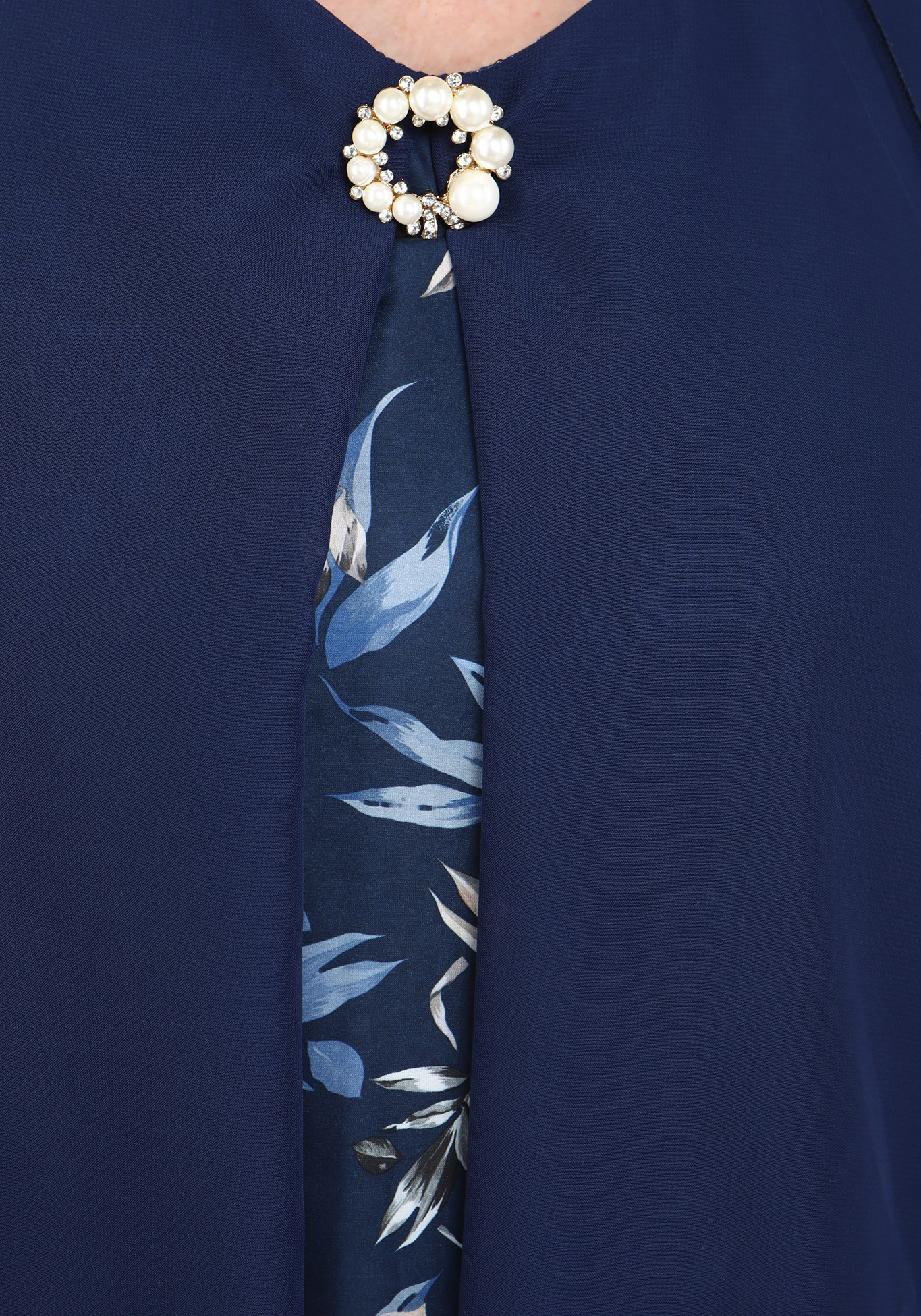 Платье "Трепетная встреча" Bianka Modeno, размер 48, цвет синий - фото 4