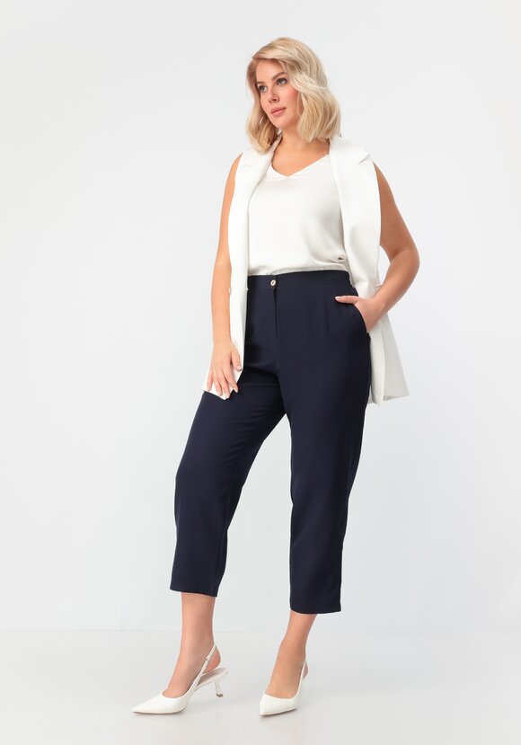 Брюки 7/8 с карманами шир.  580, рис. 2