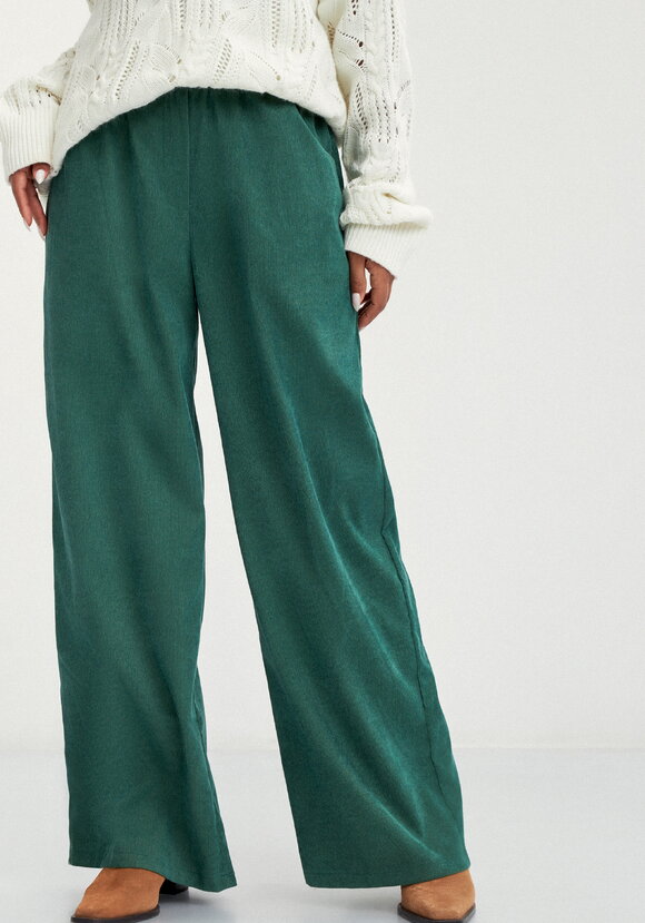 Брюки вельветовые широкие на резинке шир.  580, рис. 10