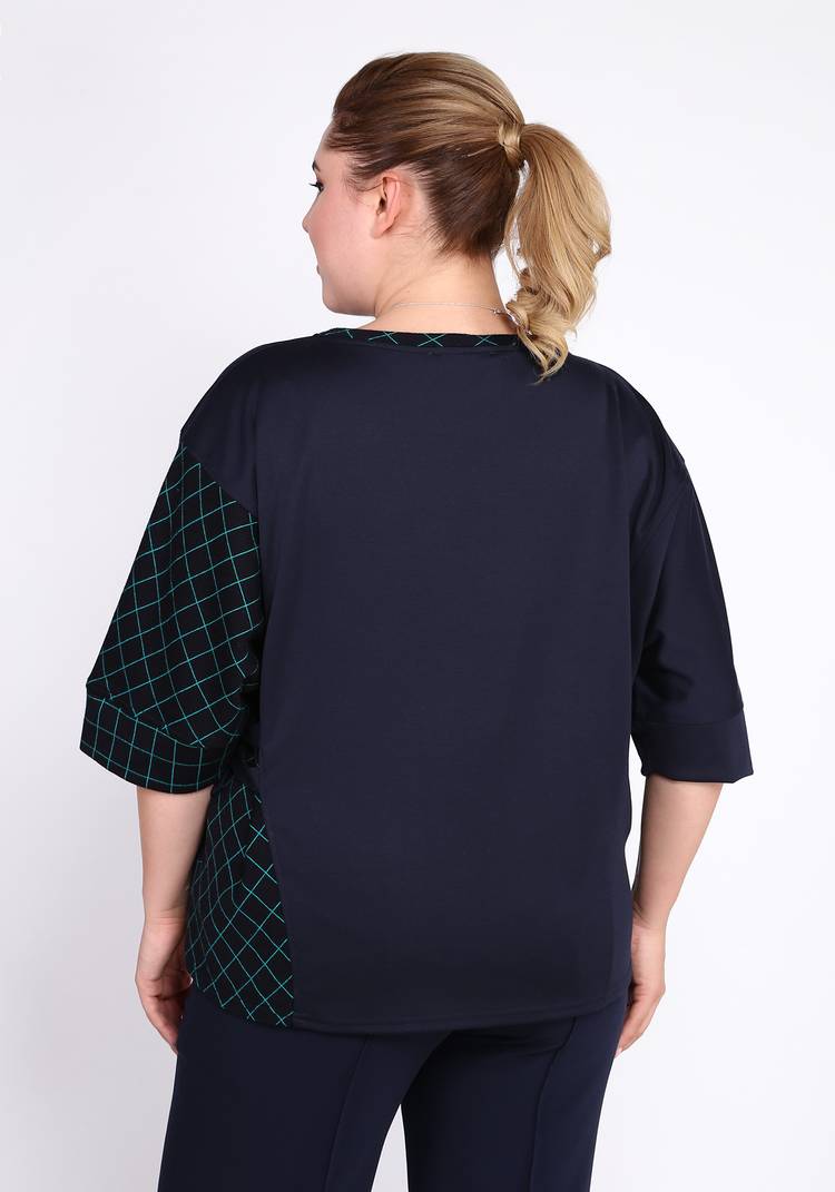 Свитшот с асимметричной длиной шир.  750, рис. 3