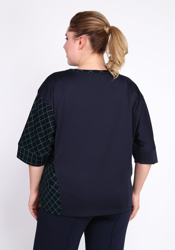 Свитшот с асимметричной длиной шир.  580, рис. 3