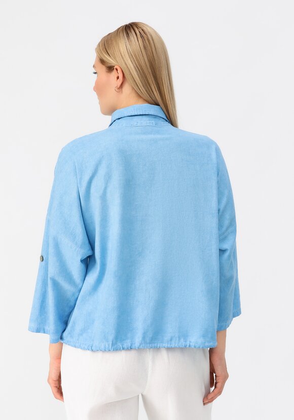 Рубашка с отложным воротником шир.  580, рис. 13