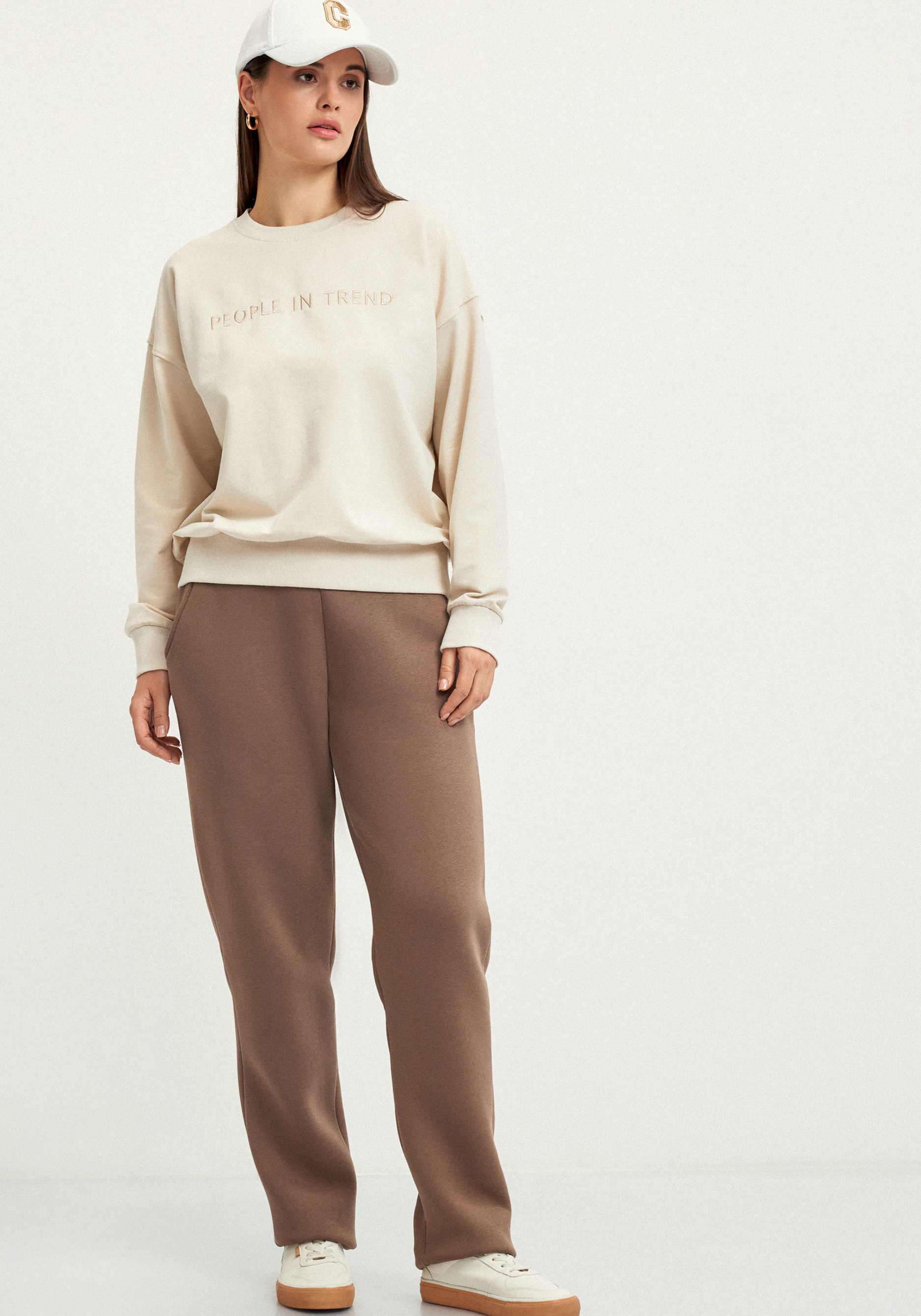 Брюки из футера с начёсом 2999₽