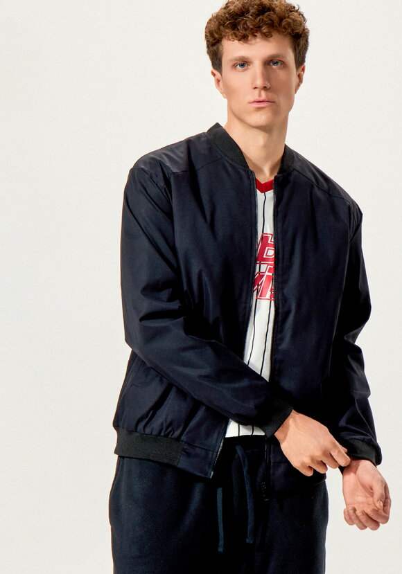 Бомбер мужской на молнии шир.  580, рис. 18