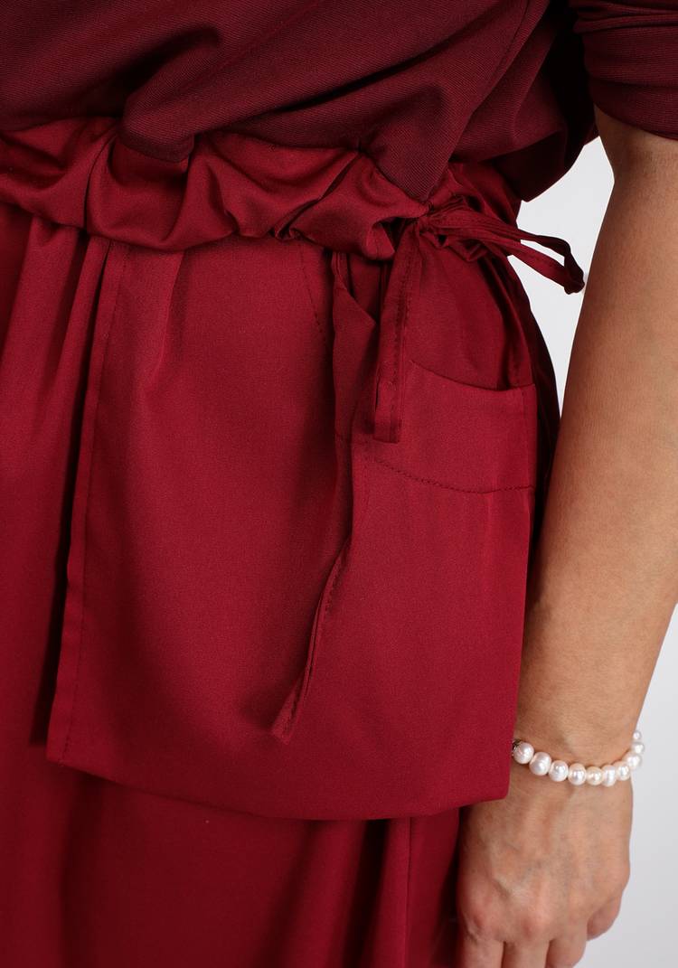 Платье комбинированное с принтом на груди шир.  750, рис. 3