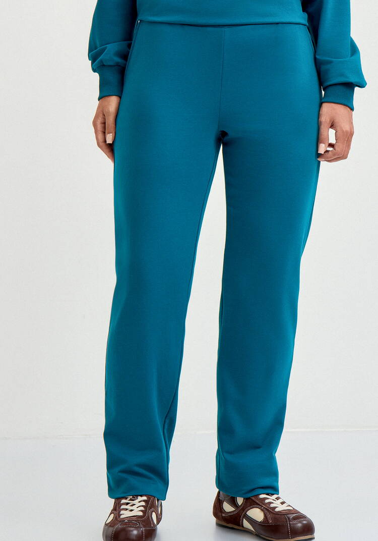 Костюм свитшот с принтом и брюки шир.  750, рис. 42