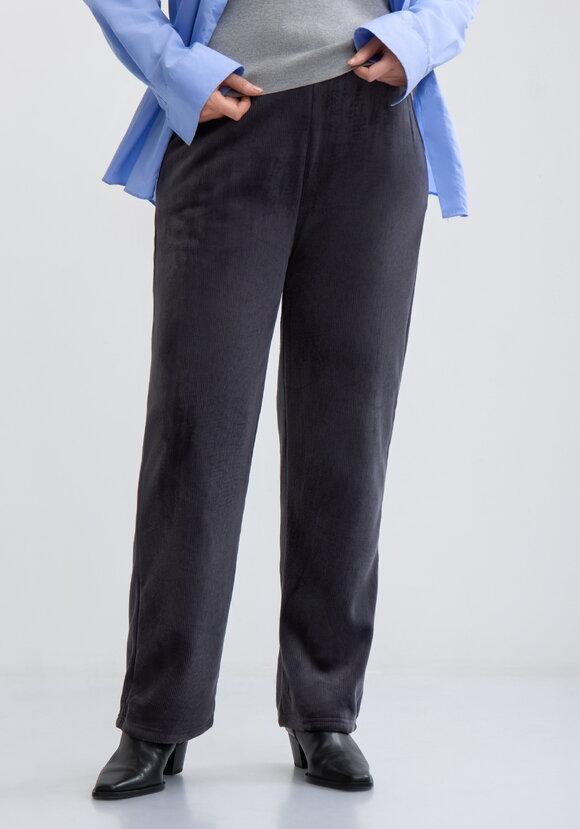 Брюки вельветовые утепленные шир.  580, рис. 8