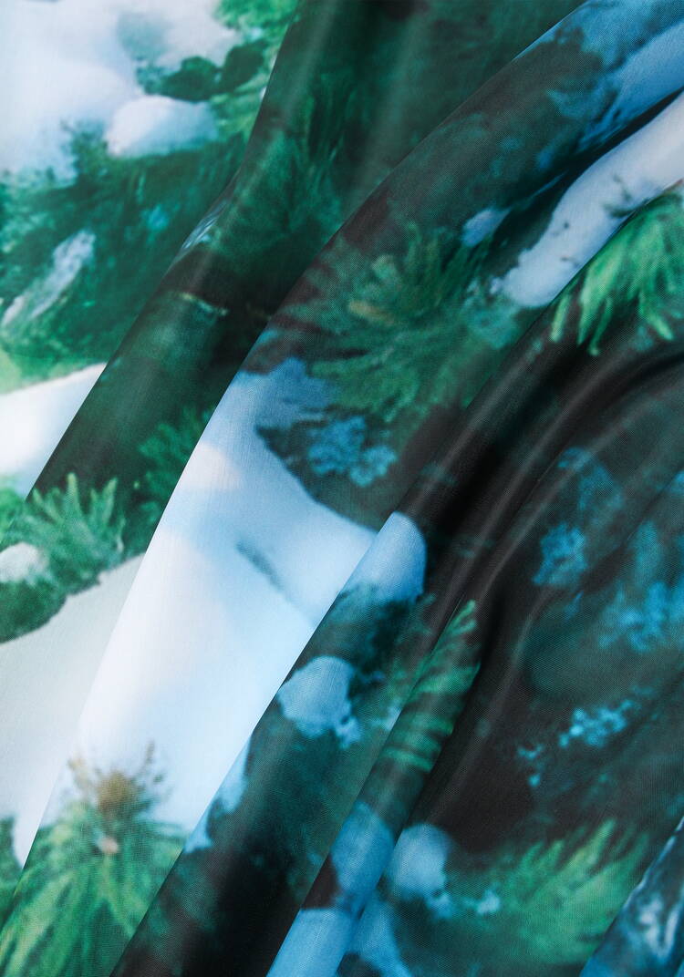 Штора Зимний сюжет шир.  750, рис. 5