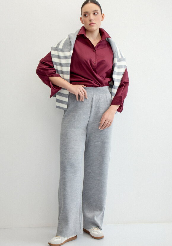 Брюки свободного кроя палаццо шир.  580, рис. 23