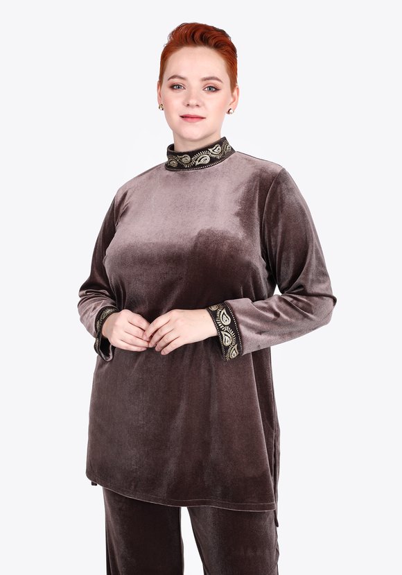 Туника Мягкие объятия шир.  580, рис. 1