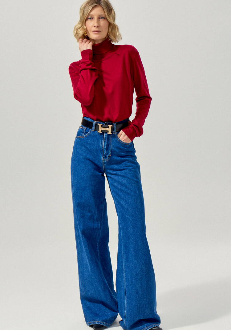 Водолазка с защипами у горловины шир.  750, рис. 16