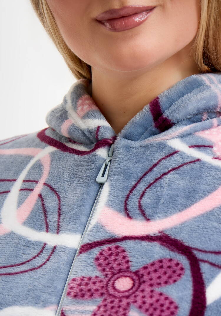 Толстовка из велсофта на молнии шир.  750, рис. 16