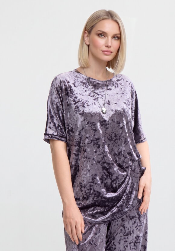 Костюм бархатный с брюками палаццо шир.  580, рис. 5