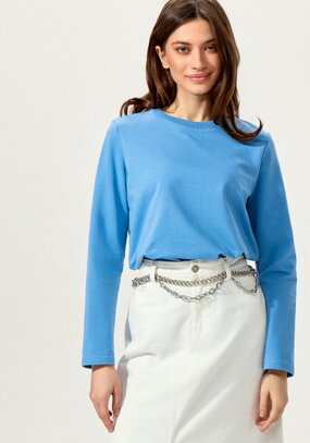 Лонгслив с нашивкой на спине