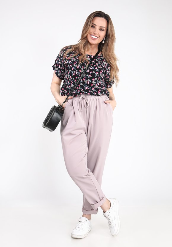 Блуза Цветочный рассвет шир.  580, рис. 1