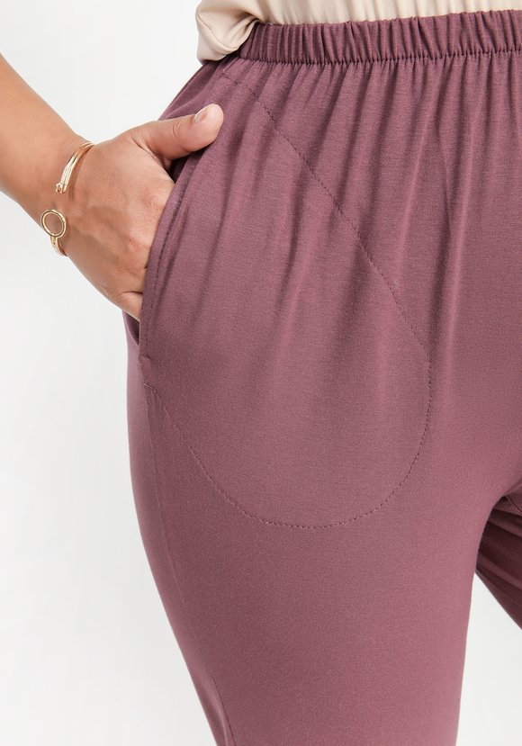 Брюки прямые на эластичной ленте шир.  580, рис. 3