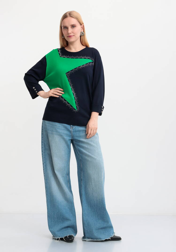 Джемпер Галактика на плечах шир.  750, рис. 29