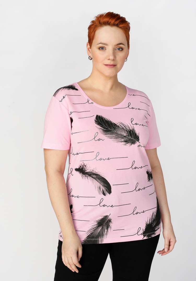 Блуза с принтом Белла шир.  750, рис. 13