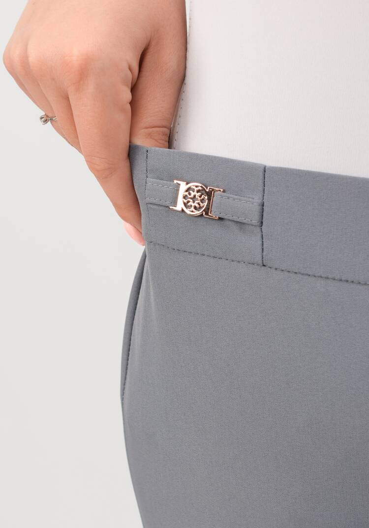 Брюки прямого силуэта 7/8 шир.  750, рис. 12