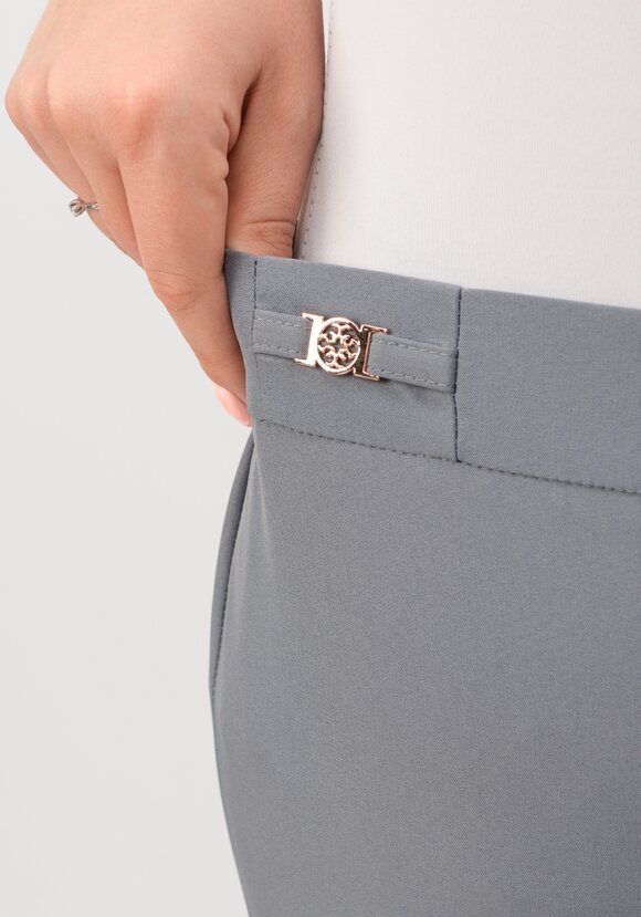 Брюки прямого силуэта 7/8 шир.  580, рис. 12