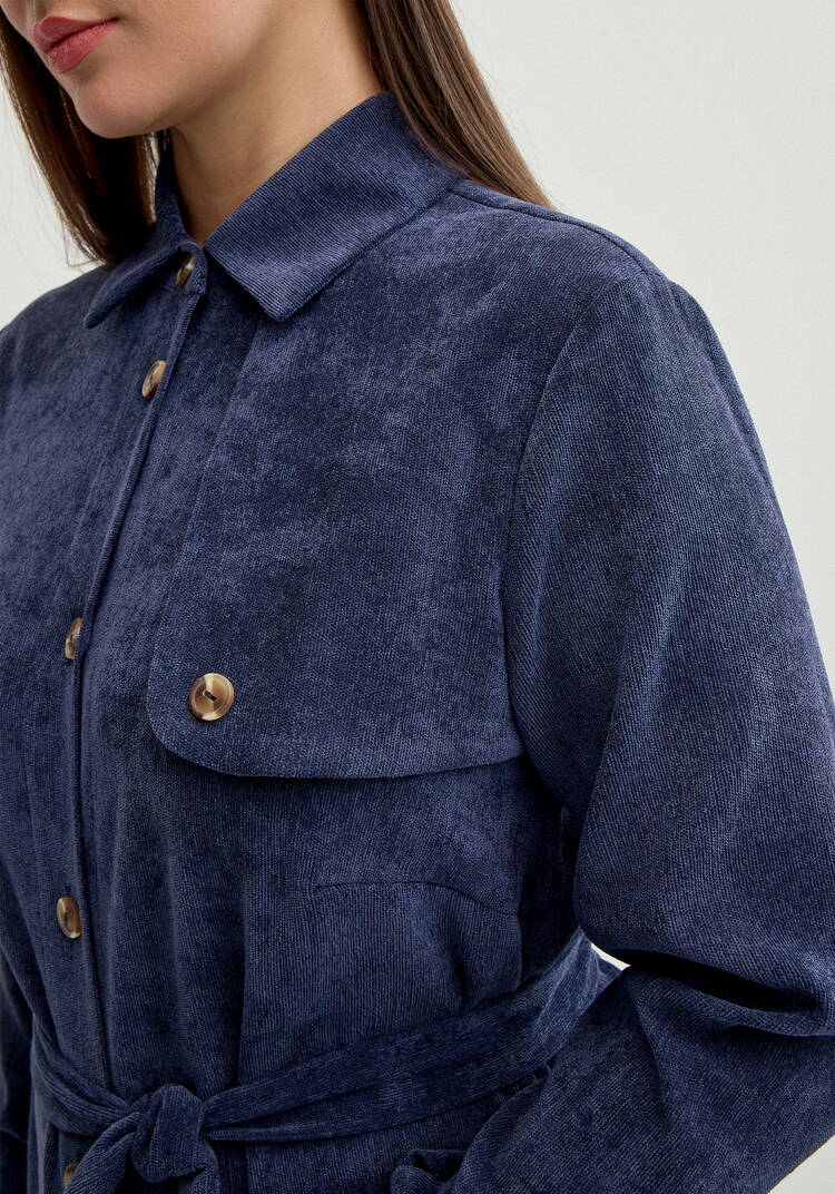 Платье-рубашка шир.  750, рис. 5