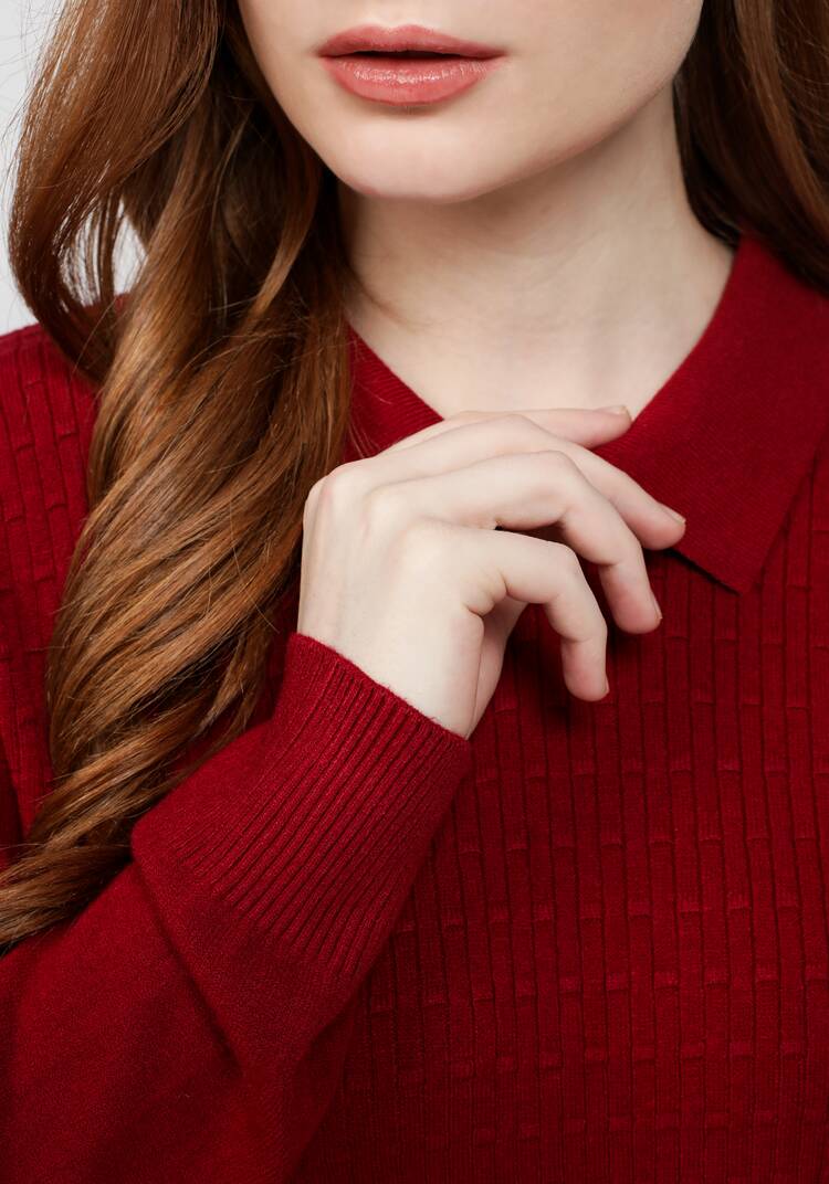 Джемпер-поло Алетта шир.  750, рис. 10