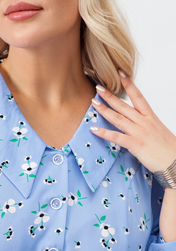 Платье прямого силуэта с юбкой-плиссе шир.  580, рис. 6