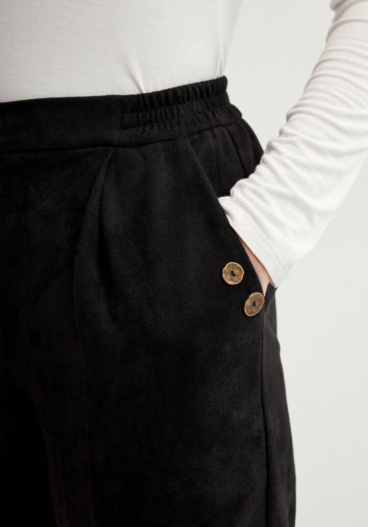 Брюки на резинке Аида шир.  750, рис. 6