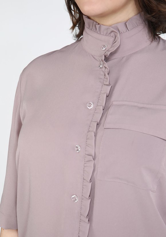 Блуза с карманом Инга шир.  580, рис. 12