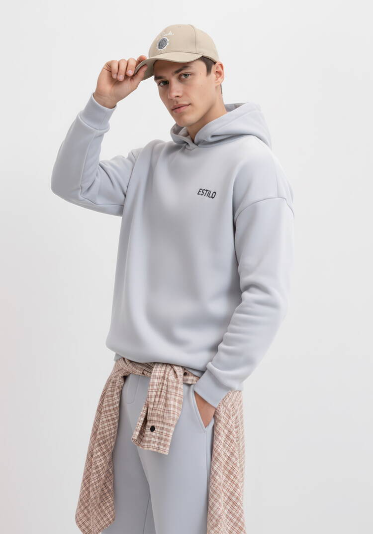 Худи с принтом на спине шир.  750, рис. 19