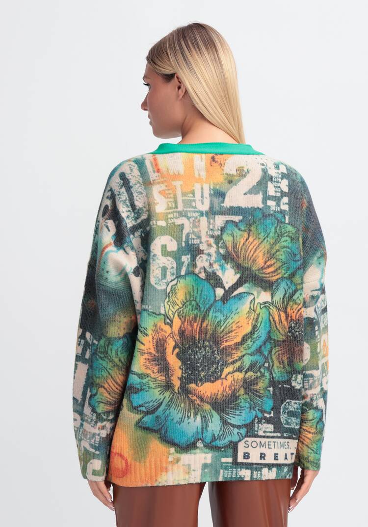 Кардиган на пуговицах Вивьен шир.  750, рис. 3