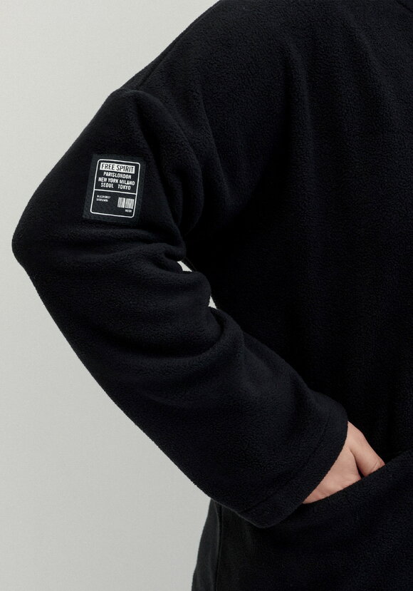 Толстовка из флиса с нашивкой на груди шир.  580, рис. 7