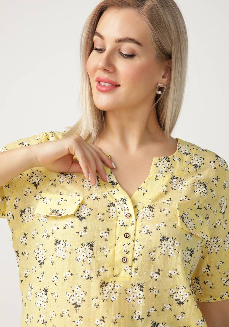 Блуза Солнечный сад шир.  750, рис. 15