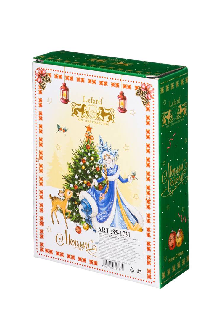 Блюдо овальное Новый Год! шир.  750, рис. 6