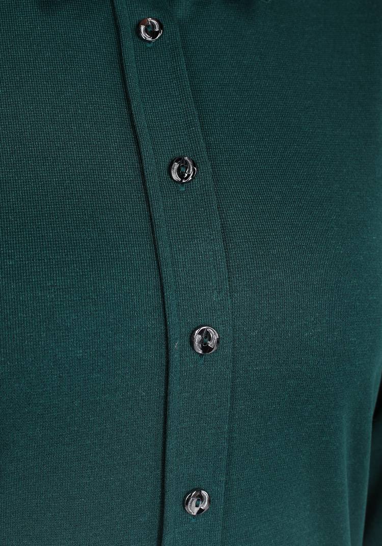 Рубашка свободного кроя с планкой шир.  750, рис. 4