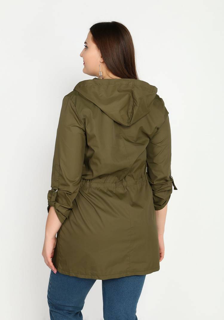 Парка женская удлиненная шир.  750, рис. 4