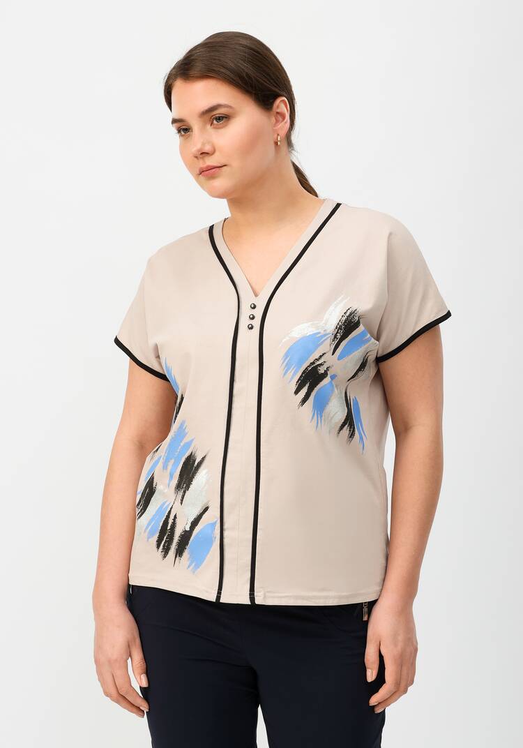 Блуза Глафира шир.  750, рис. 6